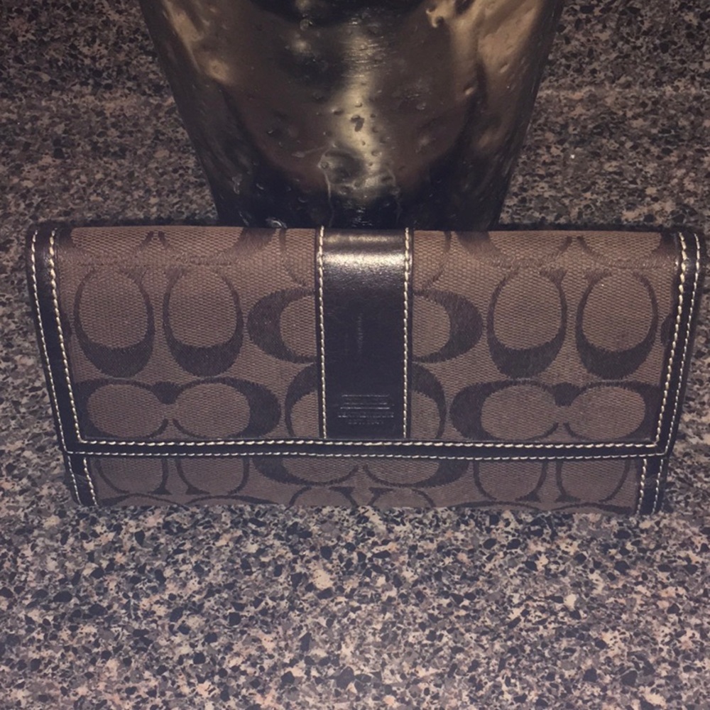 Coach credit card wallet
